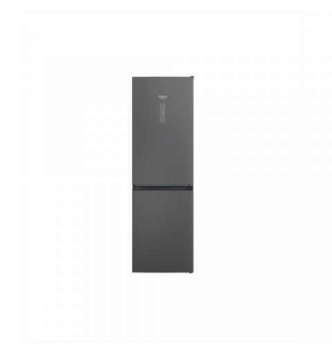 Hotpoint HAFC8 TT33SK O3 fridge-freezer Freestanding 335 L D Black, Silver