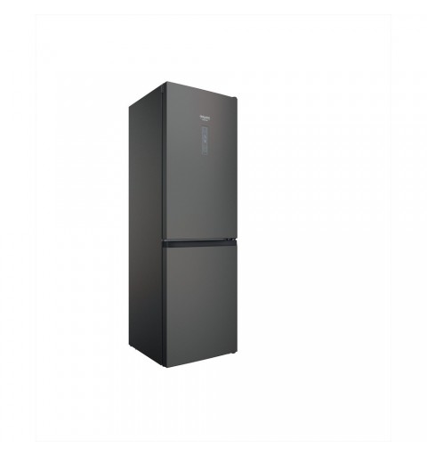 Hotpoint HAFC8 TT33SK O3 fridge-freezer Freestanding 335 L D Black, Silver