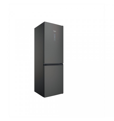 Hotpoint HAFC8 TT33SK O3 réfrigérateur-congélateur Autoportante 335 L D Noir, Argent