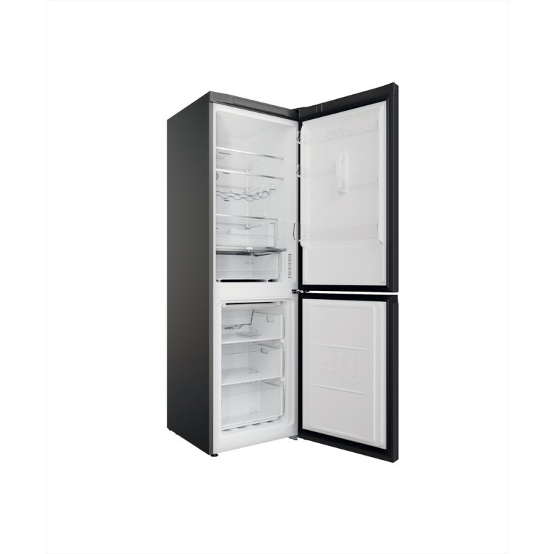 Hotpoint HAFC8 TT33SK O3 fridge-freezer Freestanding 335 L D Black, Silver