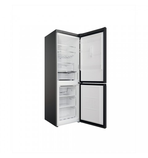 Hotpoint HAFC8 TT33SK O3 fridge-freezer Freestanding 335 L D Black, Silver