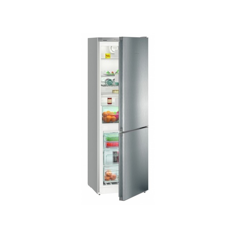 Liebherr CNel 320 frigorifero con congelatore Libera installazione 304 L Argento, Acciaio inossidabile