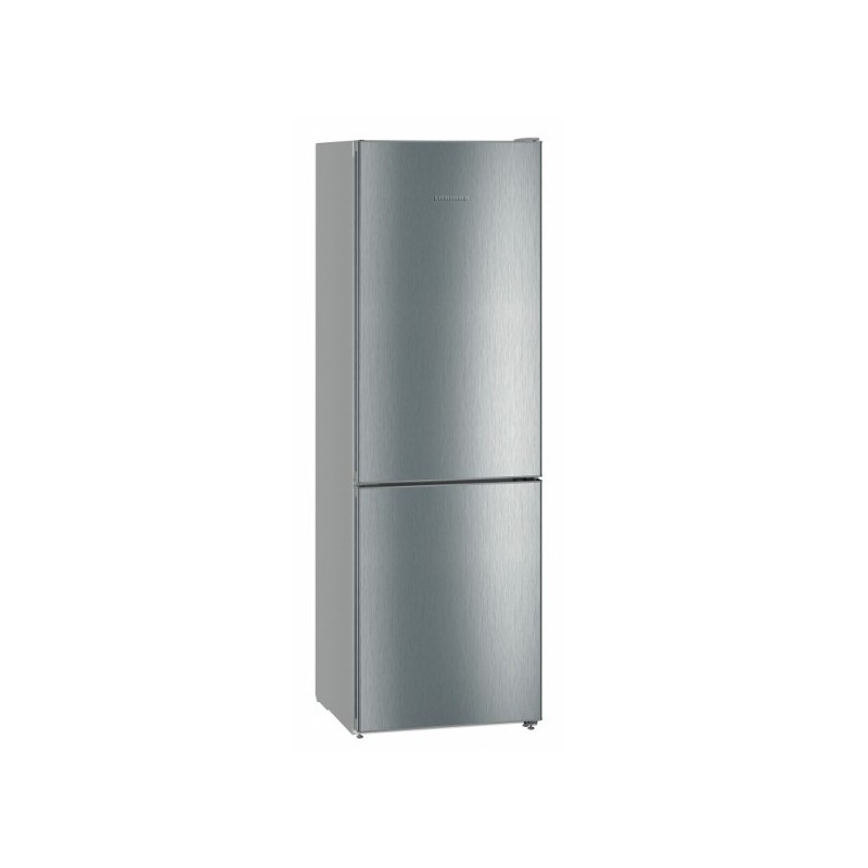 Liebherr CNel 320 Kühl- und Gefrierkombination Freistehend 304 l Silber, Edelstahl