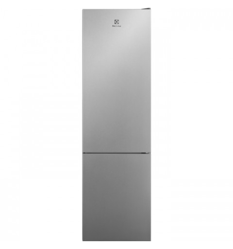 Electrolux LNT5MF36U0 Kühl- und Gefrierkombination Freistehend 367 l F Grau, Edelstahl