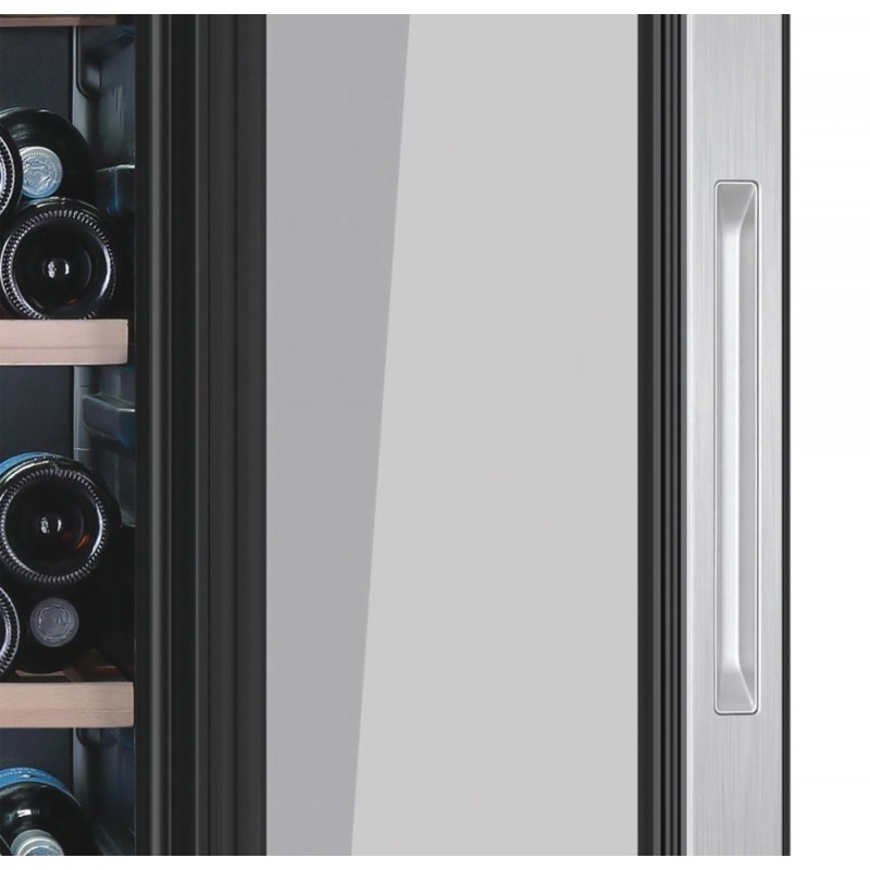 Haier Wine cellar WS171GA Compressor wine cooler Freestanding Black 171 bottle(s)