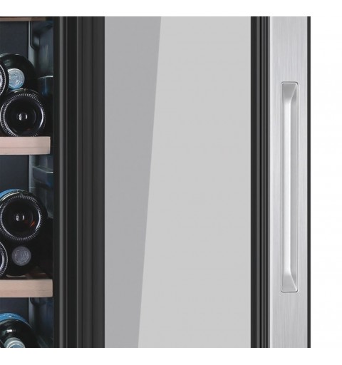 Haier Wine cellar WS171GA Compressor wine cooler Freestanding Black 171 bottle(s)