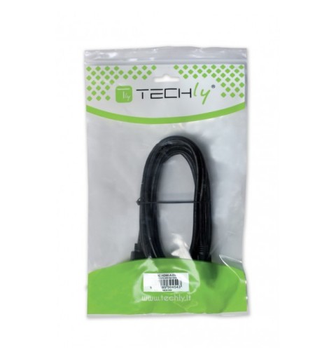 Techly 1m DisplayPort M M Negro