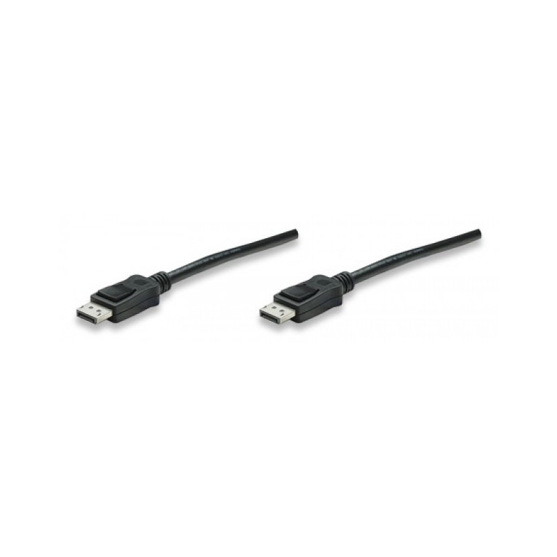 Techly Cavo Audio Video DisplayPort M M 1 m Nero (ICOC DSP-A-010)