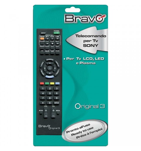 Bravo Original 3 telecomando IR Wireless TV Pulsanti