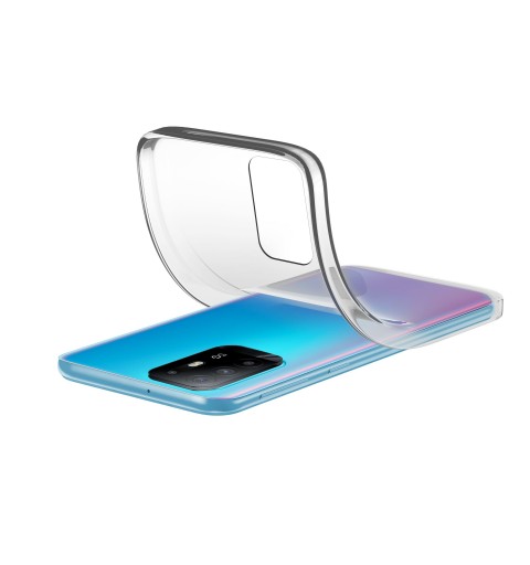 Cellularline Soft, Oppo A94 5G, Protegge e valorizza il design dello smartphone, Trasparente