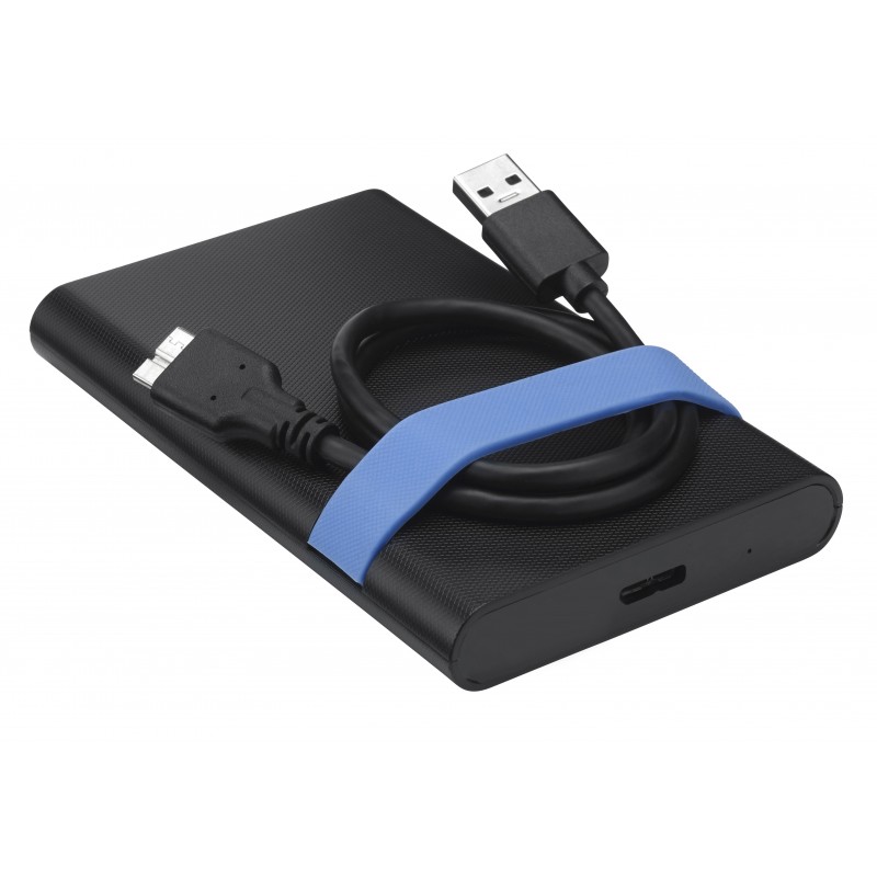 Verbatim Store'N'Go Enclosure Kit Boîtier disque dur SSD Noir, Bleu 2.5"
