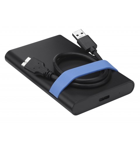 Verbatim Store'N'Go Enclosure Kit HDD SSD enclosure Black, Blue 2.5"