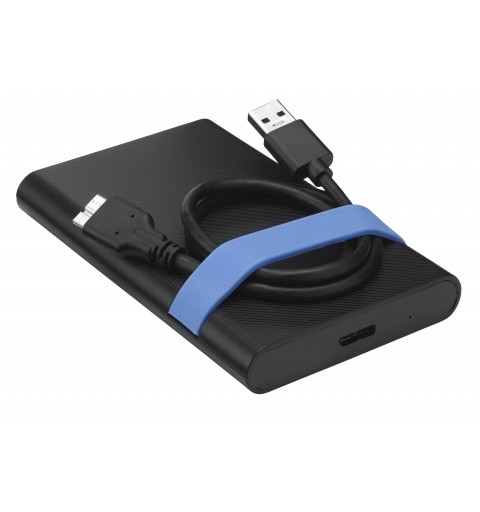 Verbatim Store'N'Go Enclosure Kit HDD SSD-Gehäuse Schwarz, Blau 2.5 Zoll