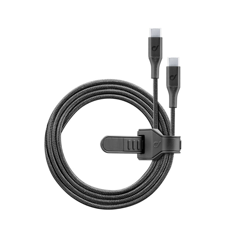 Cellularline Strip câble USB 1,2 m USB C Noir