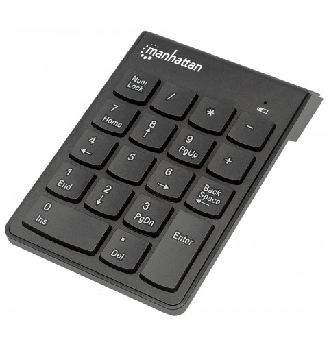 Manhattan 178846 clavier numérique PC portable de bureau RF sans fil Noir