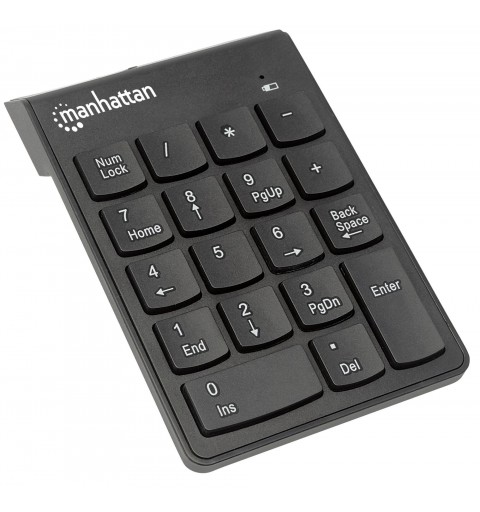 Manhattan 178846 clavier numérique PC portable de bureau RF sans fil Noir