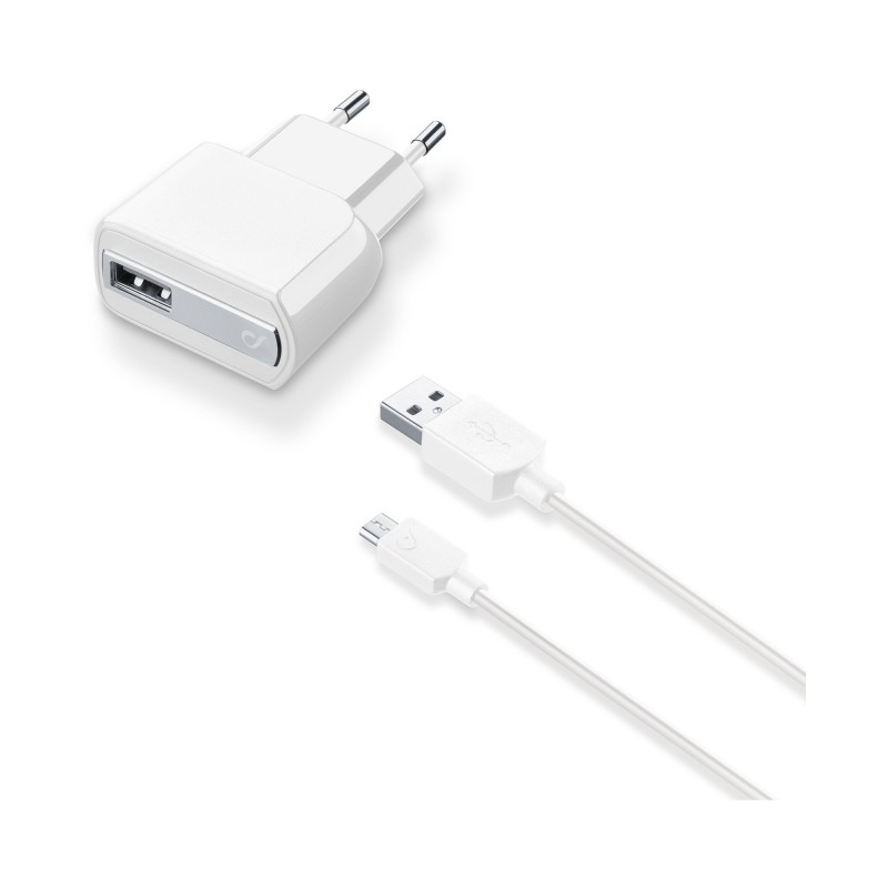 Cellularline ACHUSBMUSB2AW mobile device charger White Indoor