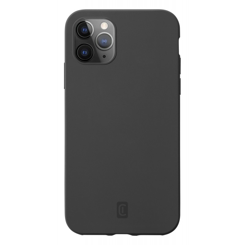 Cellularline Sensation - iPhone 12 12 Pro Custodia in silicone soft touch Nero