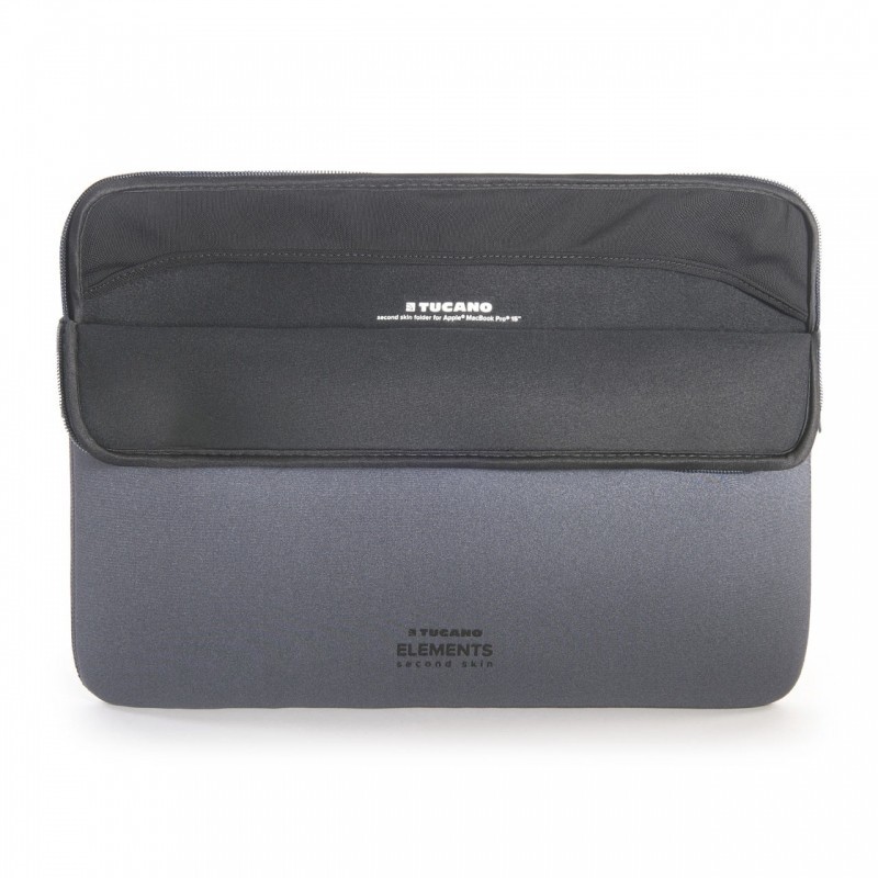 Tucano Elements Second Skin Notebooktasche 40,6 cm (16 Zoll) Schutzhülle Grau