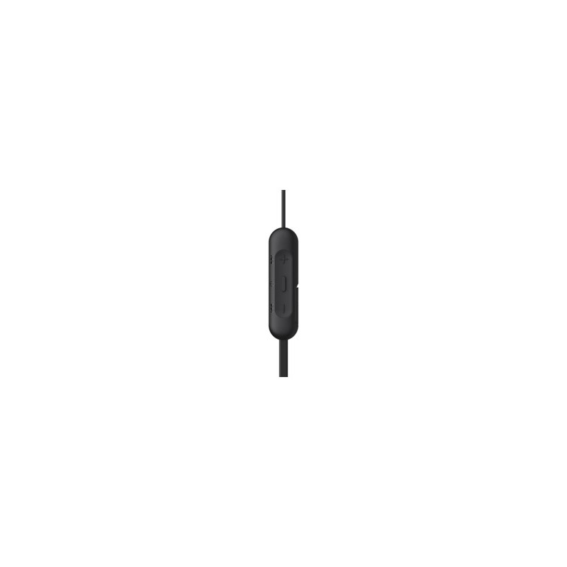 Sony WI-C200 Kopfhörer Kabellos im Ohr, Nackenband Anrufe Musik Bluetooth Schwarz