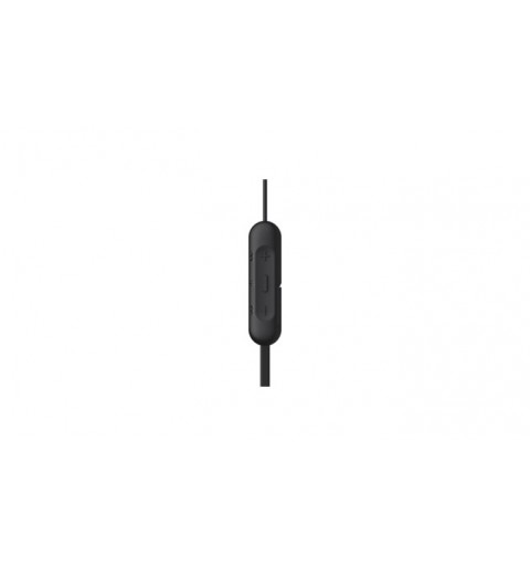 Sony WI-C200 Kopfhörer Kabellos im Ohr, Nackenband Anrufe Musik Bluetooth Schwarz