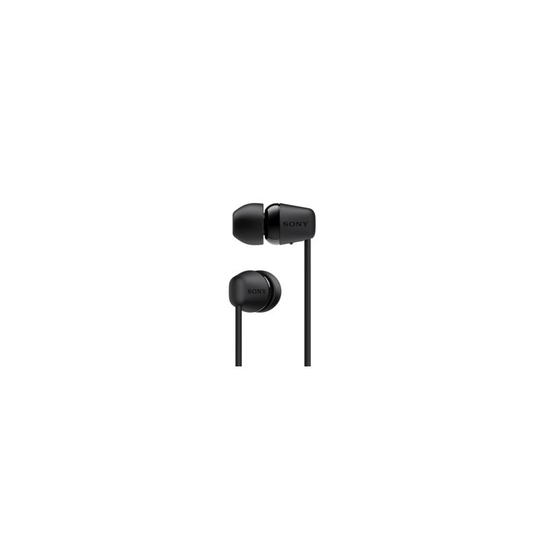 Sony WI-C200 Kopfhörer Kabellos im Ohr, Nackenband Anrufe Musik Bluetooth Schwarz