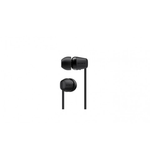 Sony WI-C200 Kopfhörer Kabellos im Ohr, Nackenband Anrufe Musik Bluetooth Schwarz