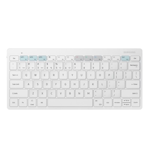 Samsung EJ-B3400 clavier Bluetooth QWERTY Anglais Blanc