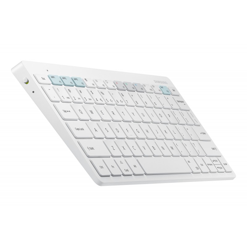 Samsung EJ-B3400 clavier Bluetooth QWERTY Anglais Blanc