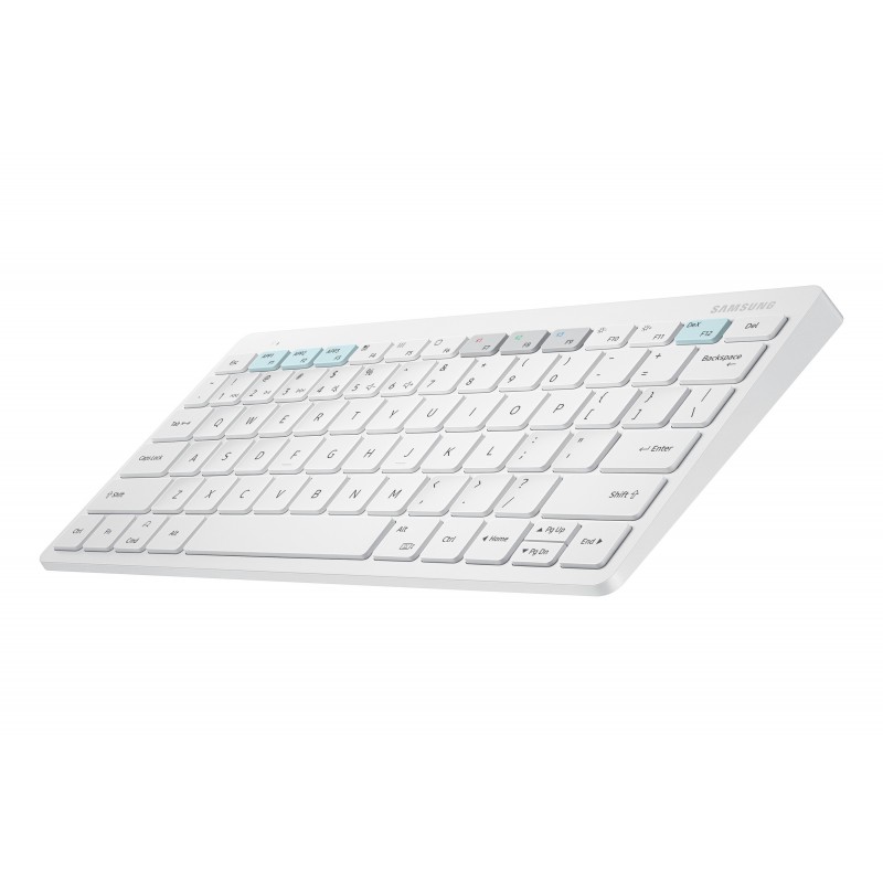 Samsung EJ-B3400 clavier Bluetooth QWERTY Anglais Blanc