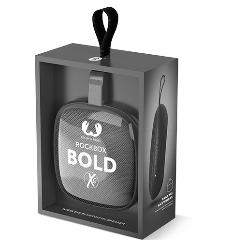 Fresh 'n Rebel Rockbox Bold XS Tragbarer Mono-Lautsprecher Grau 5 W