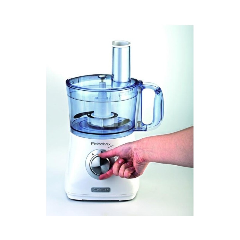 Ariete RoboMix Compact food processor 500 W 1.2, 2 Silver, Translucent, White