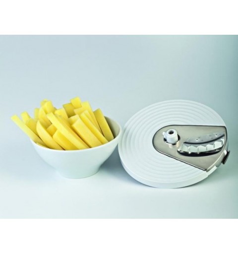 Ariete RoboMix Compact food processor 500 W 1.2, 2 Silver, Translucent, White
