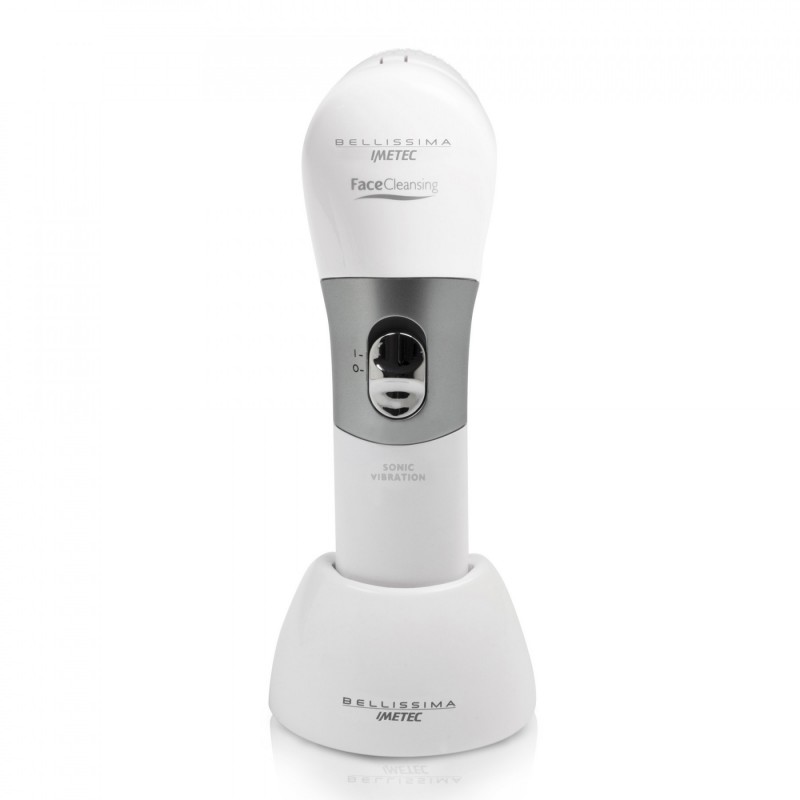 Bellissima Face Cleansing Cepillo vibrador Plata, Blanco Batería