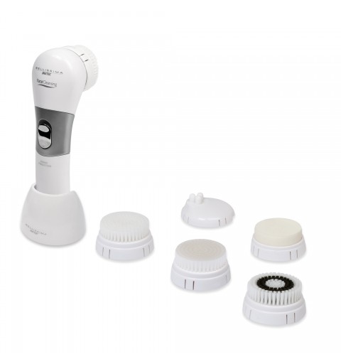Bellissima Face Cleansing Vibrating brush Silver, White Battery
