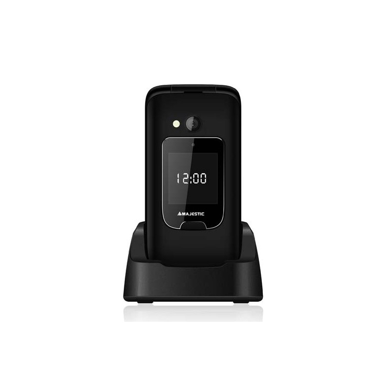 New Majestic Sileno 50R Flip 6.1 cm (2.4") 90 g Black Senior phone