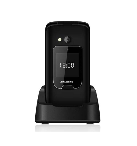 New Majestic Sileno 50R Flip 6.1 cm (2.4") 90 g Black Senior phone