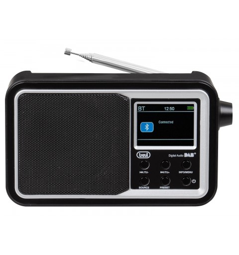 Radio Portátil Fm/Dab/Dab+ Alarma Batería 2000Mah Carga Micro Usb