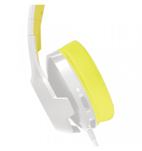 Hori Gaming Headset Pikachu - Pop Auricolare Cablato A Padiglione Giocare Bianco, Giallo