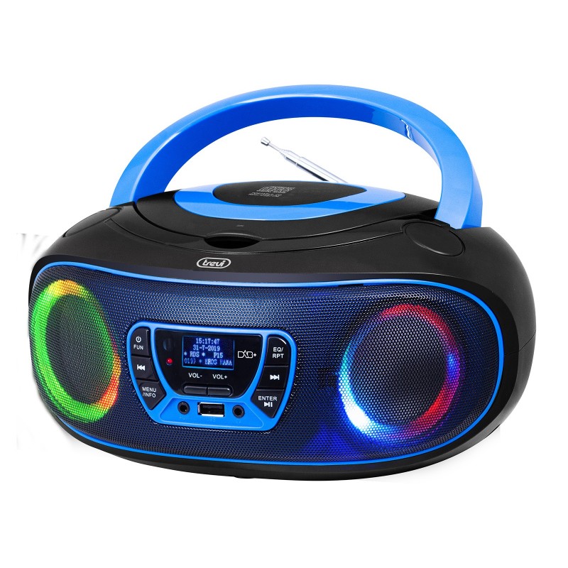 Trevi CMP 583 DAB Digital 2 W Black, Blue