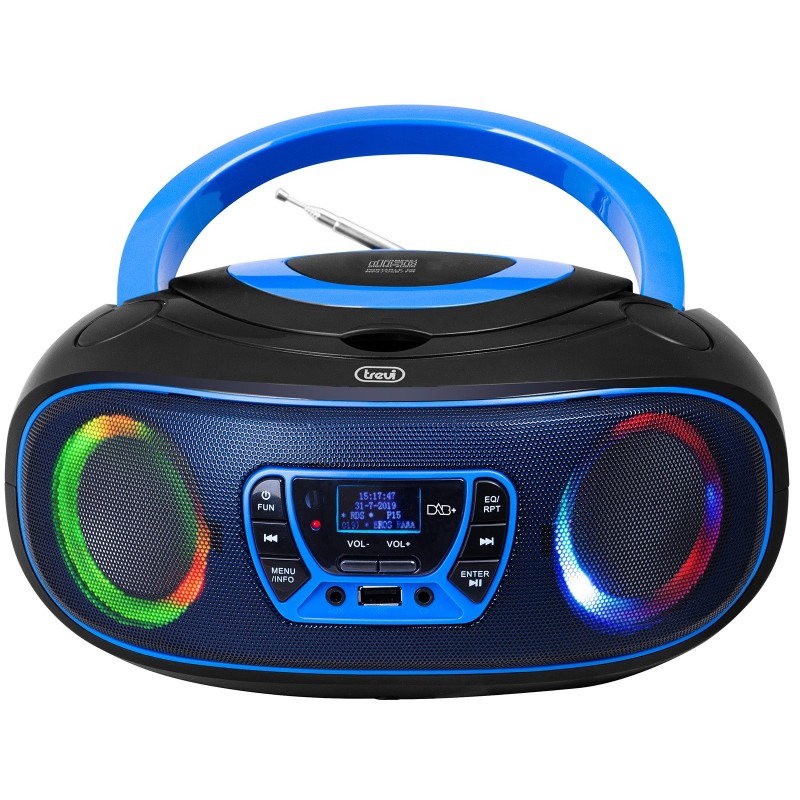 Trevi CMP 583 DAB Digital 2 W Negro, Azul