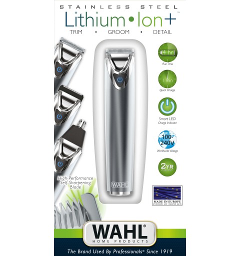 Wahl Li+ Acier inoxydable