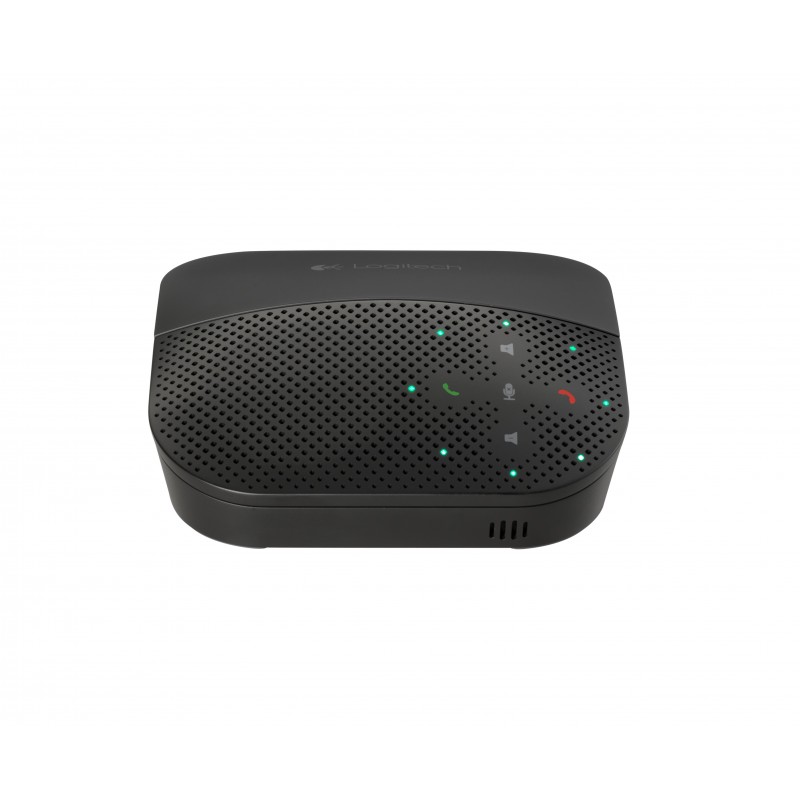 Logitech Mobile Speakerphone P710e vivavoce Telefono cellulare USB Bluetooth Nero