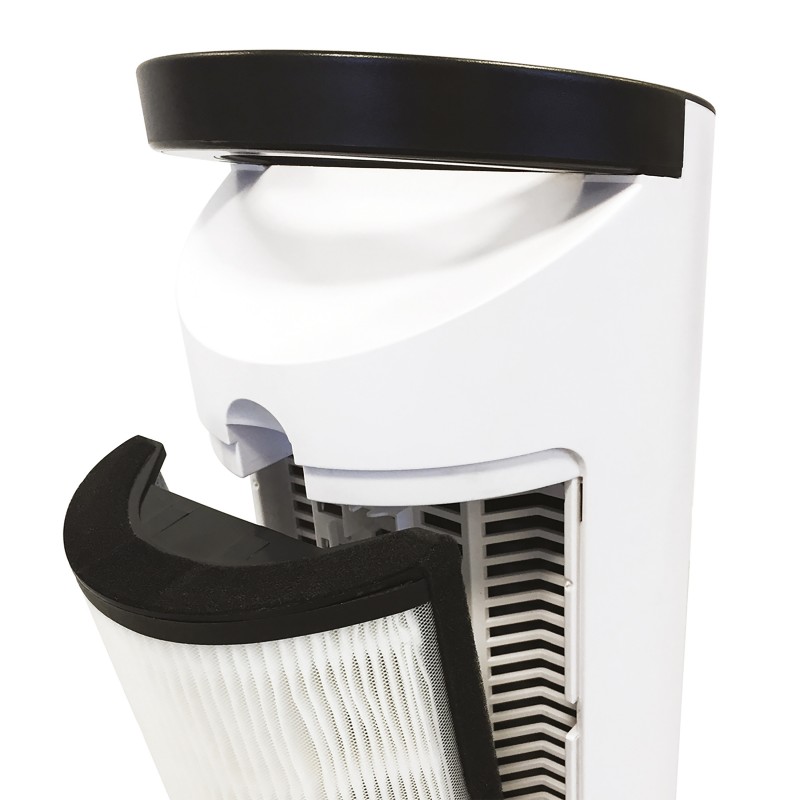 Argoclima Pury 20 m² 60 dB 35 W Schwarz, Weiß