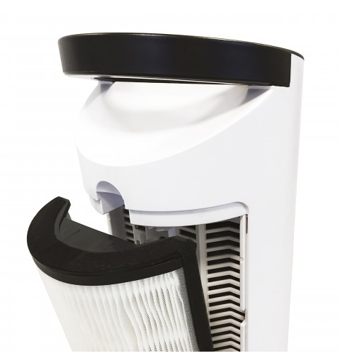 Argoclima Pury 20 m² 60 dB 35 W Schwarz, Weiß