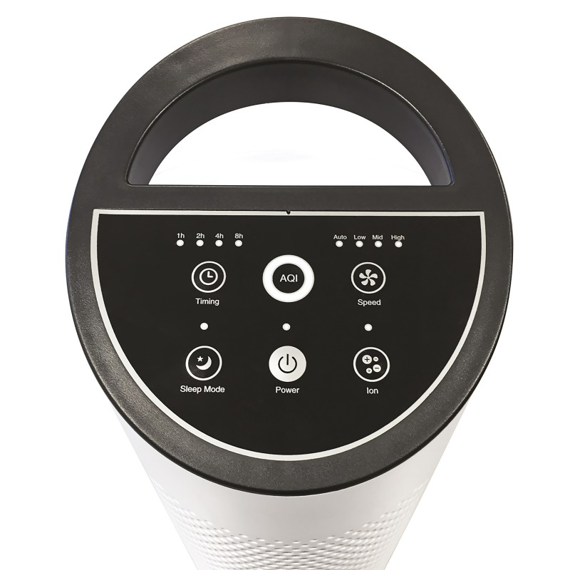 Argoclima Pury 20 m² 60 dB 35 W Schwarz, Weiß