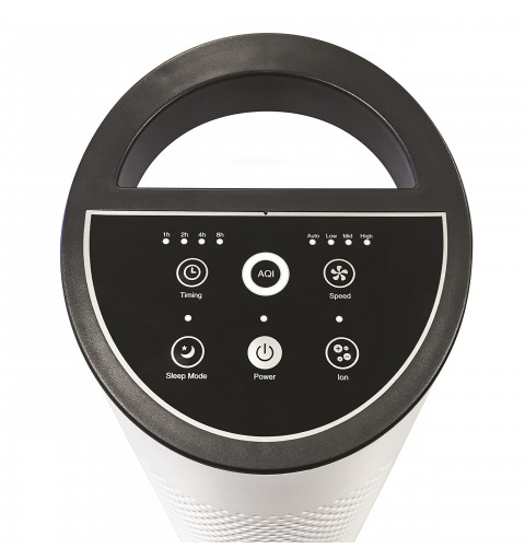 Argoclima Pury 20 m² 60 dB 35 W Schwarz, Weiß