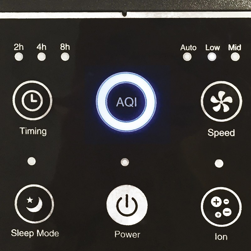 Argoclima Pury 20 m² 60 dB 35 W Schwarz, Weiß