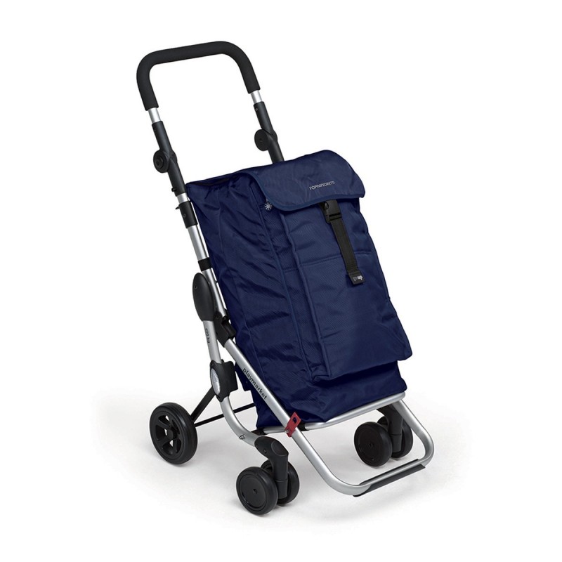 Foppapedretti Go Up Aluminium, Black, Navy Trolley bag