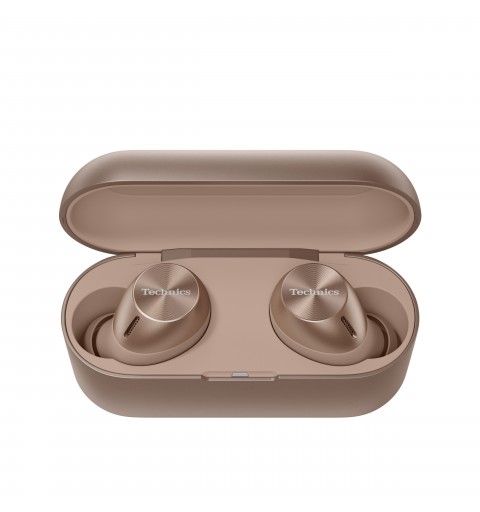 Technics EAH-AZ40E-N cuffia e auricolare Wireless In-ear Musica e Chiamate USB tipo-C Bluetooth Oro rosa